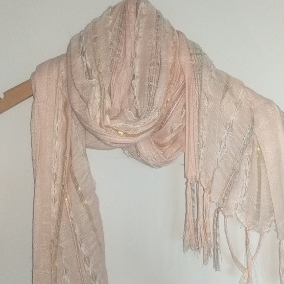 Pink Scarf Shaw - Picture 6 of 7